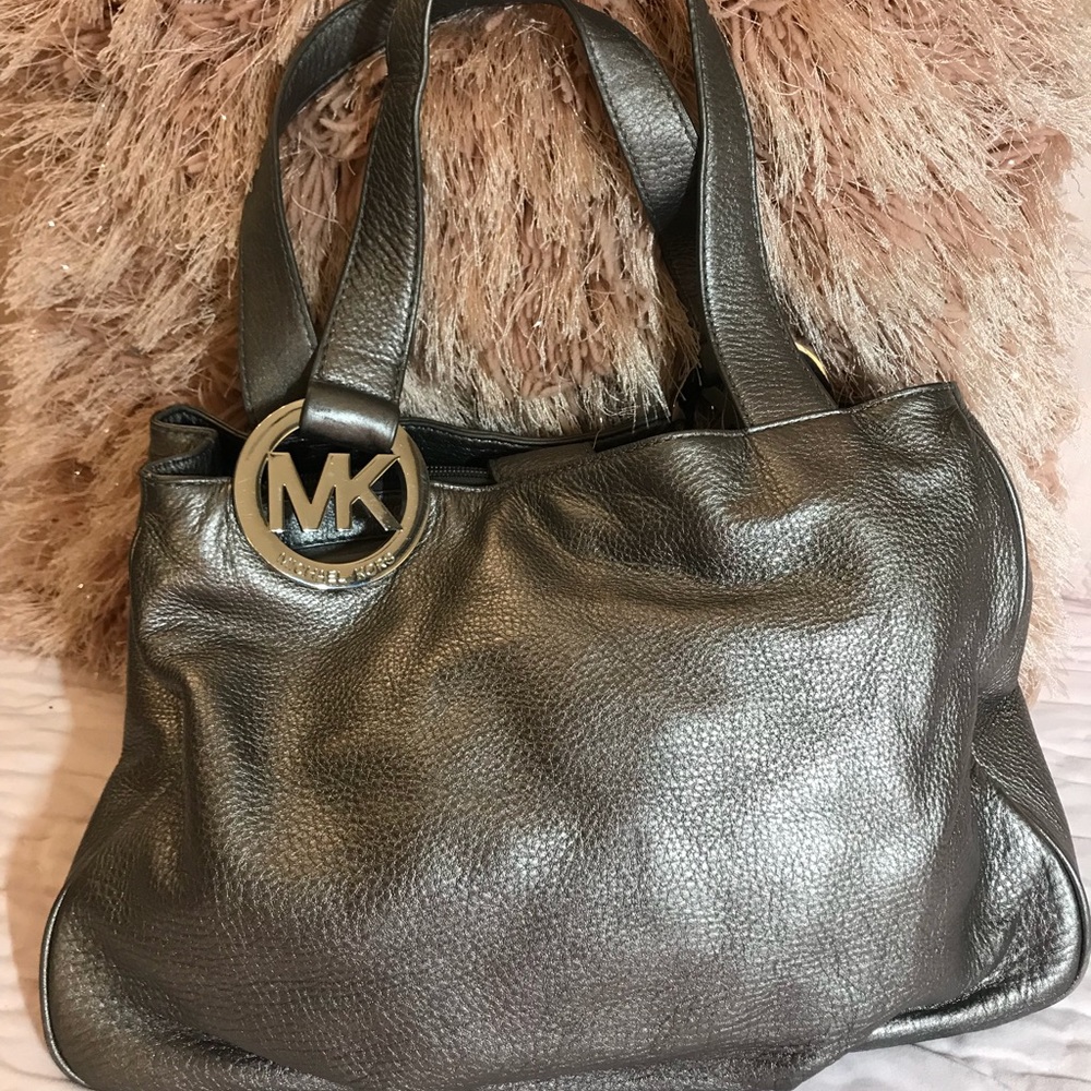 Genuine Michael Kors bag leather